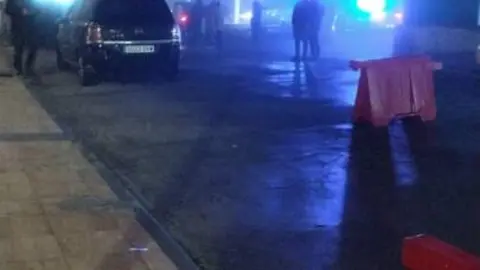 Vuelco de un turismo