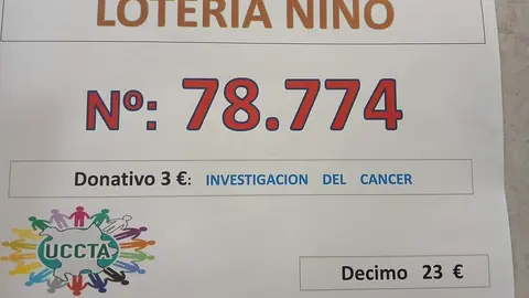 Lotería Niño UCCTA