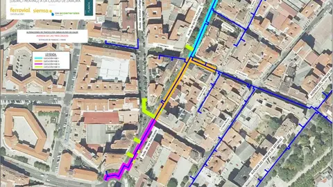 tráfico condicionado en Zamora a partir de enero