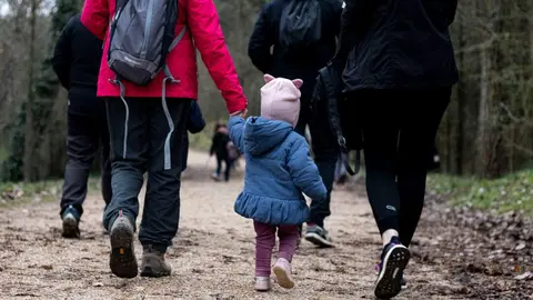 caminata Club Semuret. IMAGEN CEDIDA