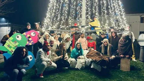 Belen viviente Otero de Bodas