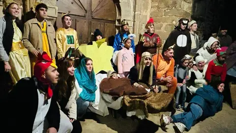 Belen viviente Otero de Bodas