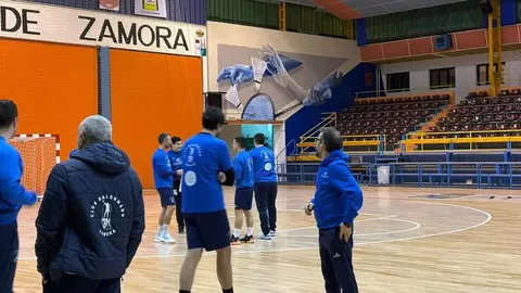 Entrenamiento Balonmano Zamora