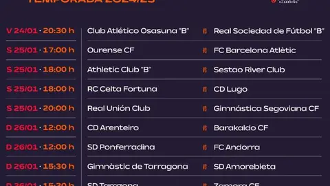 Horarios Zamora CF