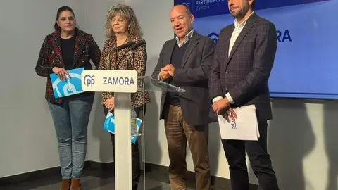 José María Barrios, Elvira Velasco, Natalia Ucero y Óscar Ramajo