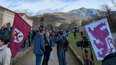 Concentración inicial en la estación de Hervás (2)