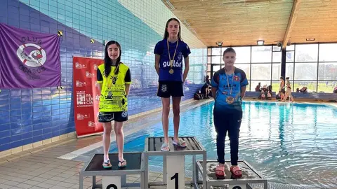 Victoria del CArmen infantil podio