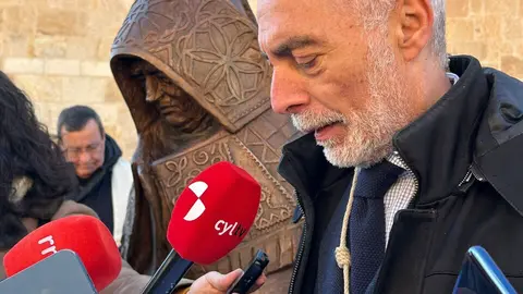 Escultura del penitente de la Hermandad de Penitencia del Santísimo Cristo del Amparo