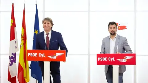 Carlos Martínez y Luis Tudanca