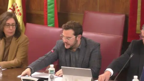 Victor de la Parte en el Pleno