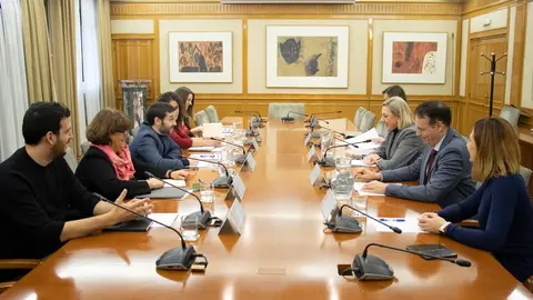 Reunión con el ministro