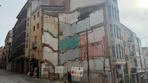 edificio derrumbe esquina de Balborraz 