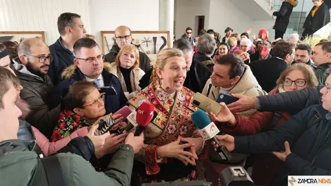 Isabel Blanco, Muelas del Pan, Encuentro de Águedas