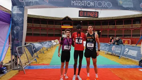Media Maratón de Toro, los tres primeros clasificados de la global