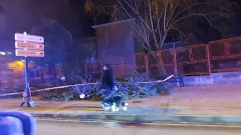 Herminia causa estragos en la ciudad de Zamora