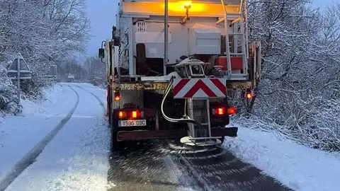 Nieve Carreteras Zamora