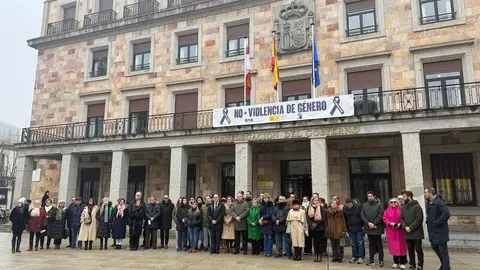 minuto de silencio en Zamora 