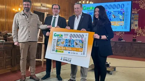 presentación cupón de la once Meliza 