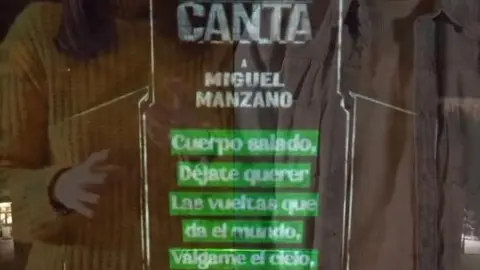 Lucía Gonzlo y Miguel Álvarez presentan el bolero de Algodre