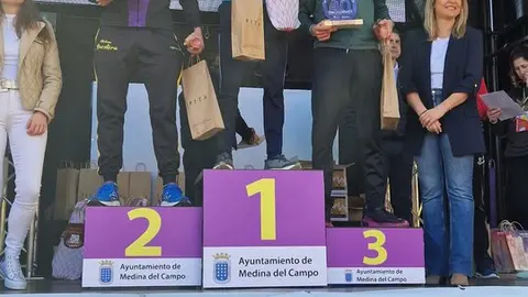 Podio Masculino 10000 m