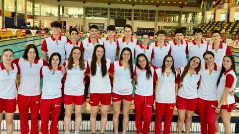 Sofía Aroyo en Natación Nacional