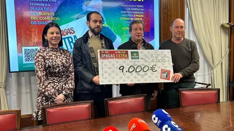 sorteo de la campaña de Navidad de Caja Rural
