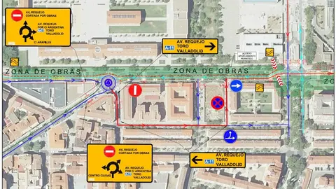 Corte de tráfico, Avenida Requejo