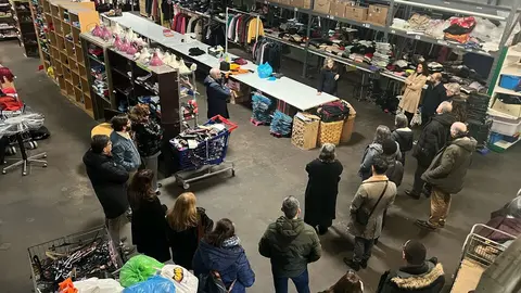 visita de Cáritas Portugal