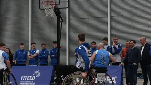 Los jugadores del CB Zamora se suman al baloncesto adaptado en FITECU_21