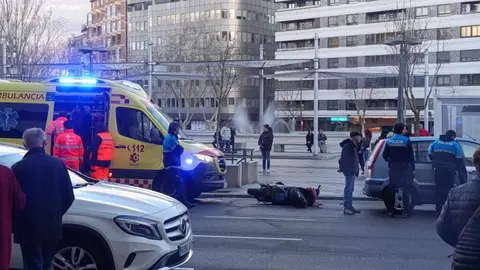 accidente de moto en La Marina