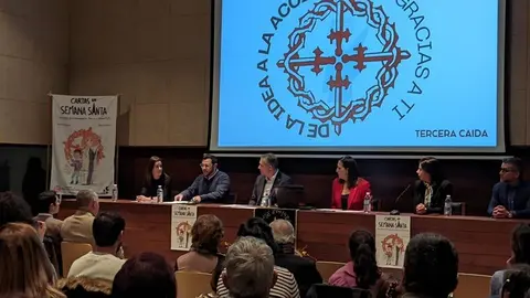 presentación libro Tercera Caida