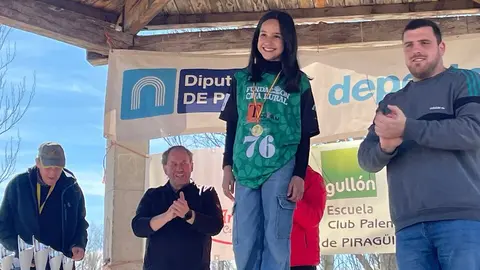 1.Alicia Caballero 1º clasf, Alevin B Torquemada25 