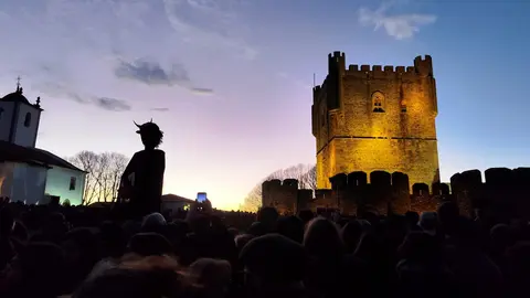 quema del demonio Braganza