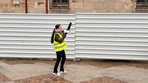 manifestación contra el biogás
