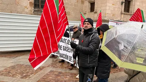 manifestación contra el biogás
