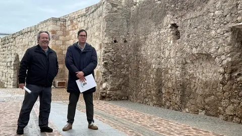 El alcalde de Zamora, Francisco Guarido, y el concejal de Obras, Movilidad, Infraestructuras y Participación Ciudadana, Pablo Novo