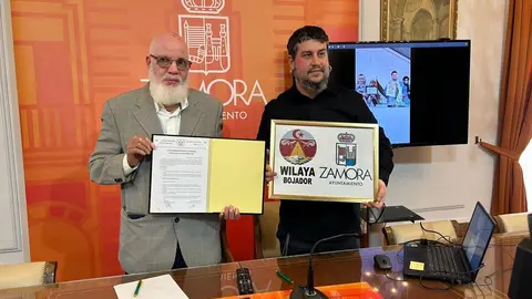 Zamora da el primer paso en su hermanamiento con la Wilaya de Bojador