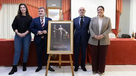 presentación cartel de Semana Santa Benavente. IMAGEN INTERBENAVENTE