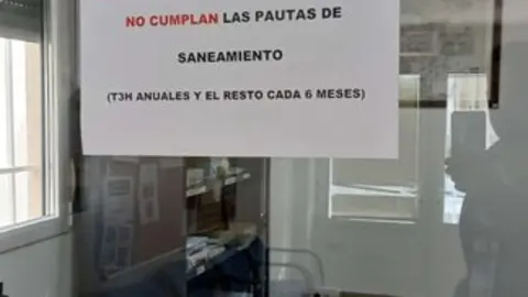 250307_Foto cartel en Unidad Veterinaria