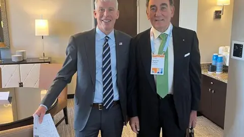 Presidente de Iberdrola y el Secretario de Energía de EEUU