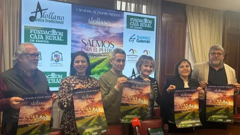 presentación concierto grupo Alollano