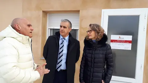 Habla el director general de Trabajo y Prevención de Riesgos Laborales, Jose Manuel Barrios y el gerente Agropecuaria Barrero, Manuel Carlos Barrero Alonso