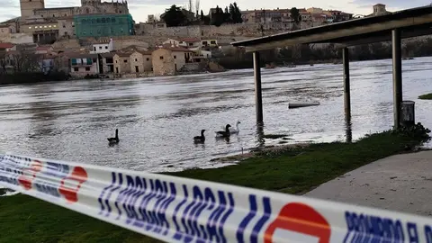 Crecida del Río Duero Zamora