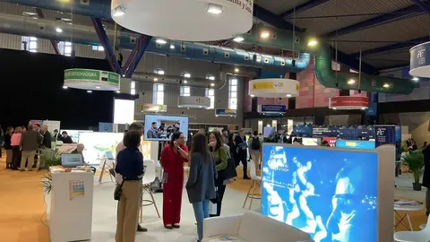 Stand de la Junta en la Feria Transfiere