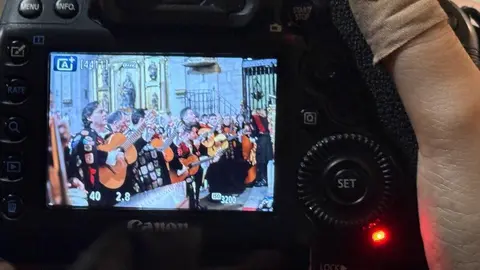 Acto de la acto de presentación de los niños a la Virgen de la Soledad y actuación de la tuna_6