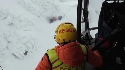 Seis montañeros auxiliados por el Grupo de Rescate de la Junta de Castilla y León