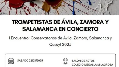 I Encuentro de Trompetas de los conservatorios de Zamora, Ávila y Salamanca