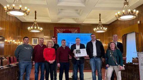 Presentación obras de los puentes Santa Croya de Tera y Santa Marta de Tera