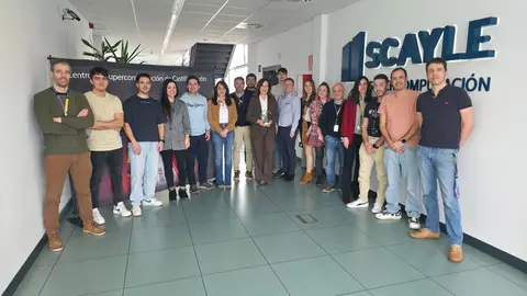 El equipo del Centro de Supercomputación de Castilla y León