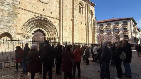 Turistas en Zamora. Imagen de archivo